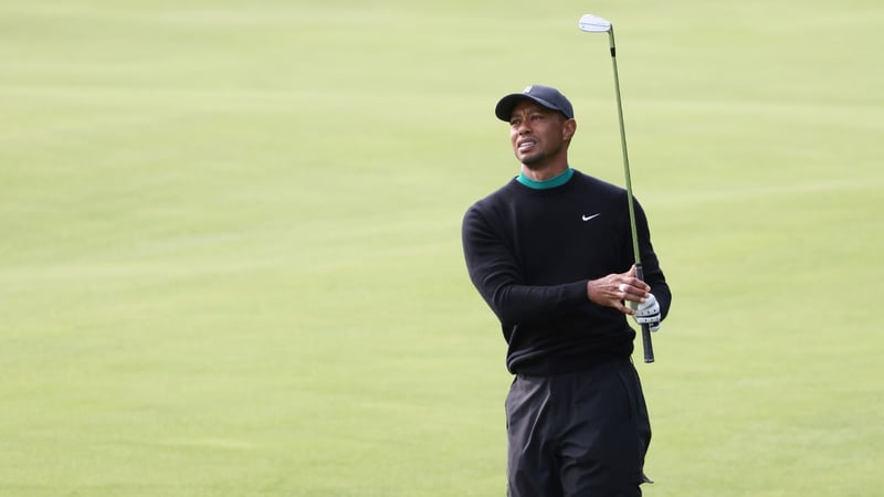 Tiger Woods im Interview vor der US Open 2020 (Foto: getty)