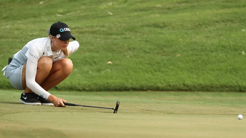 Dank dem Putter zum ersten Majortitel? Nelly Korda beeindruckt und liegt in Führung. (Foto: Getty)