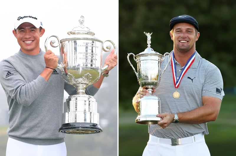 Collin Morikawa und Bryson DeChambeau haben in diesem Jahr zum ersten Mal ein Major gewonnen. (Foto: Getty)