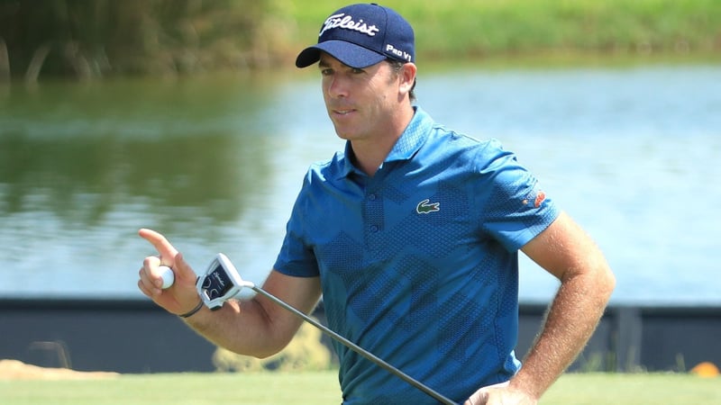 Julien Guerrier führt das Feld des Portugal Masters souverän an. (Foto: Getty)