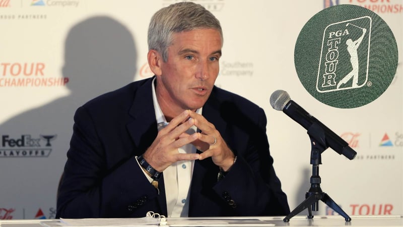 Jay Monahan stellt den neuen Turnierkalender der PGA Tour vor. (Foto: Getty)