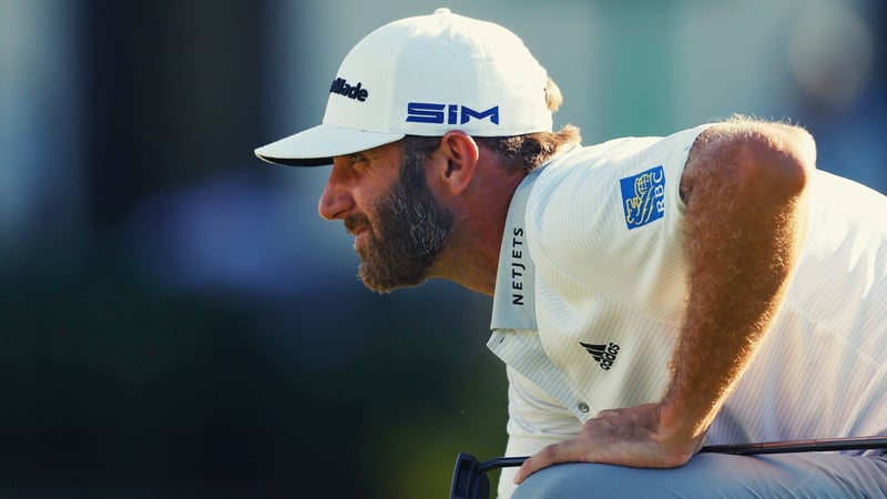 Weiterhin in Front: Dustin Johnson voll fokussiert an Tag zwei der TOUR Championship der PGA Tour. (Foto: Getty)