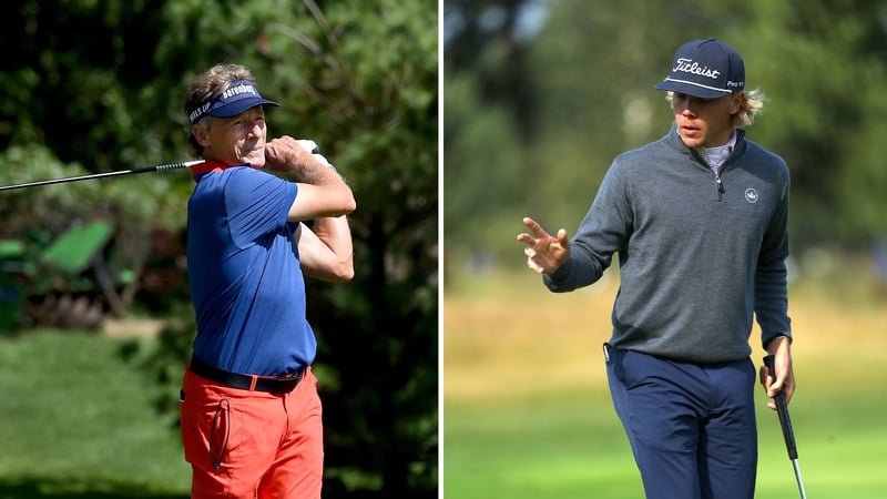 Bernhard Langer belegt Platz 3, Max Rottluff auf T4. (Foto: Getty)