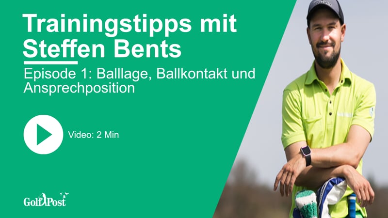 Steffen Bents gibt Tipps für das Golftraining. (Foto: Golf Post)