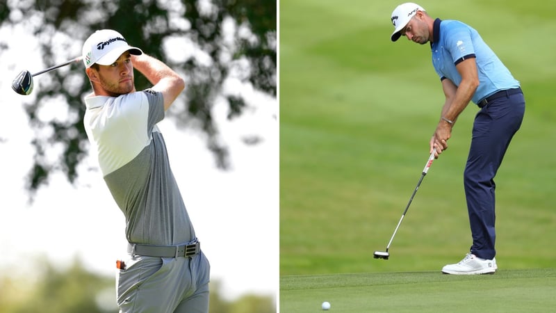 Max Schmitt (l.) und Bernd Ritthammer (r.) vertreten die deutschen Farben bei der Irish Open. (Foto: Getty)