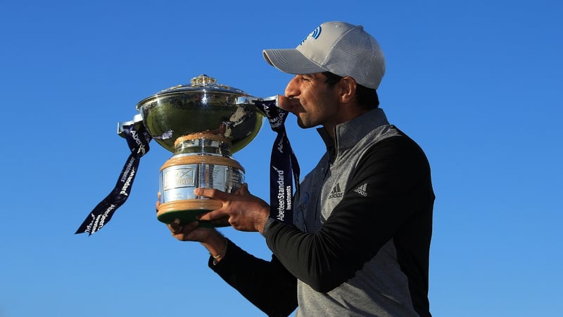 Aaron Rai behielt die Nerven und siegt bei der Scottish Open im Playoff. (Foto:Getty)