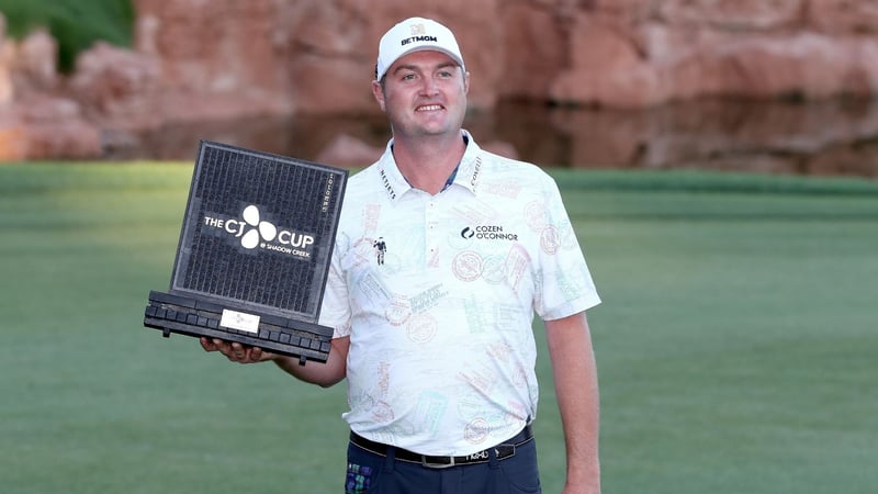 Jason Kokrak sichert sich seinen ersten PGA-Tour-Sieg. (Foto: Getty)