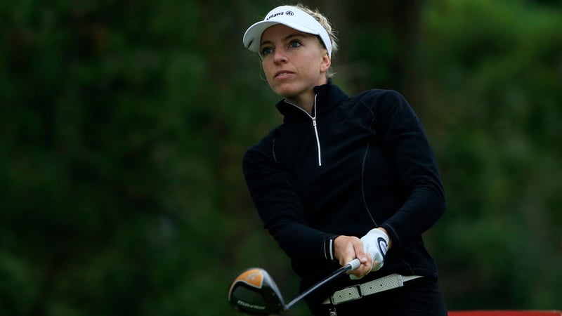 Sophia Popov überzeugte am Moving Day. (Foto: Getty)