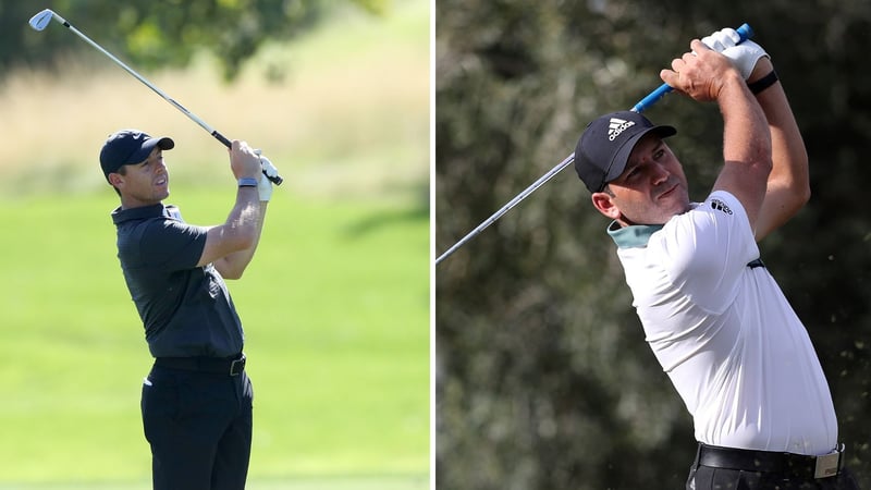 PGA Tour Tee Times: Rory McIlroy und Sergio Garcia bilden einen Flight auf der ersten Runde des CJ Cup 2020 (Foto: Getty)