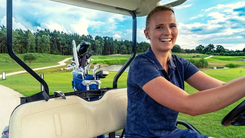 Sandy Voss hat große Ziele. (Foto: Golf Post)