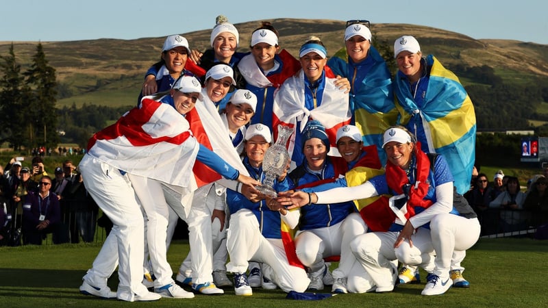 Der Solheim Cup 2023 wird erstmals in Spanien stattfinden. 2019 gewann das europäische Team. (Foto: getty)