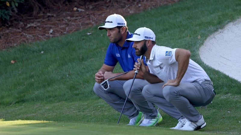 Dustin Johnson hat alle Chancen auf den Sieg und Jon Rahm schwächelt am Moving Day. (Foto:Getty)