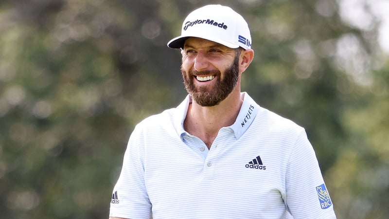 Dustin Johnson ist guter Dinge im Hinblick auf das Masters und seine kurze Vorbereitungszeit (Foto: Getty)