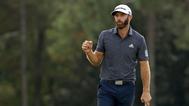 Dustin Johnson feiert seinen Masters-Sieg gebührend (Foto: Getty)