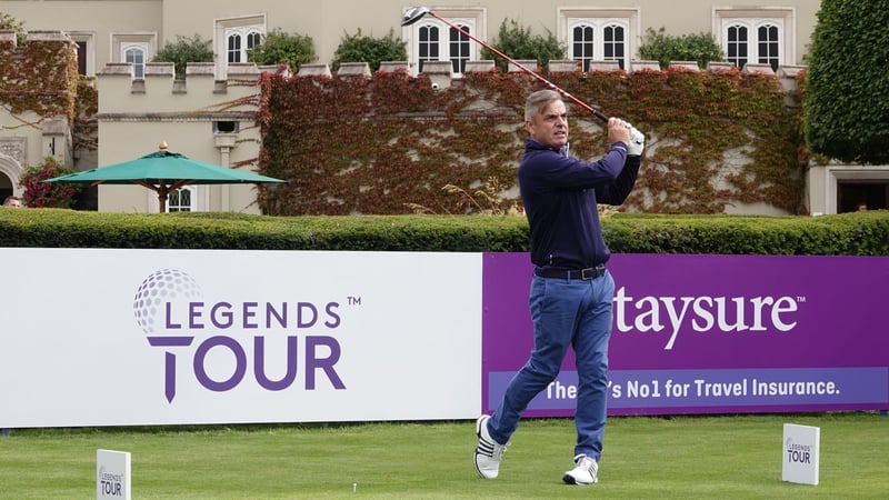 Paul McGinley bei der Eröffnung der Legends Tour im September. (Foto: Getty)