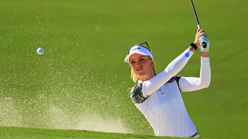 Sophia Popov hadert mit ihrem langen Spiel. (Foto: Getty)