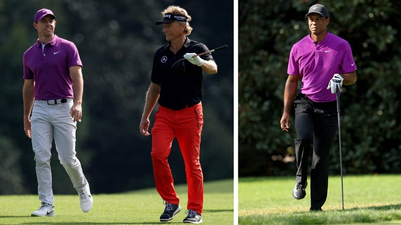 Der Moving Day des US Masters 2020: Zufriedenheit bei Rory McIlroy und Bernhard Langer - geplatzte Träume bei Tiger Woods. (Foto: Getty)