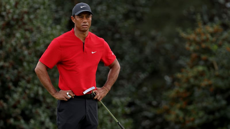 Tiger Woods reagierte mit fünf Birdies auf sechs Löchern auf das Debakel auf Bahn 12. (Foto: Getty)