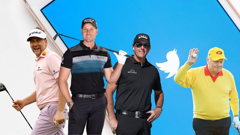 Unter anderem Henrik Stenson und Phil Mickelson sind für die besten Tweets des Jahres verantwortlich (Fotos: Unsplash, Getty)