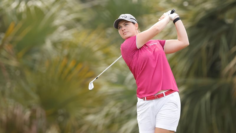 Caroline Masson bei der CME Group Tour Championship der LPGA Tour. (Foto: Getty)