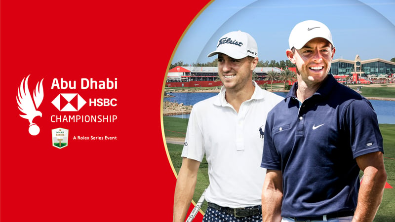 Rory McIlroy und Justin Thomas sagen für die Abu Dhabi Championship 2021 der European Tour zu. (Foto: Getty)