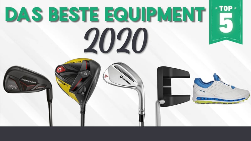 Das beste Golf-Equipment des Jahres 2020. (Foto: Callaway, Cobra, TaylorMade, Ping, Ecco)