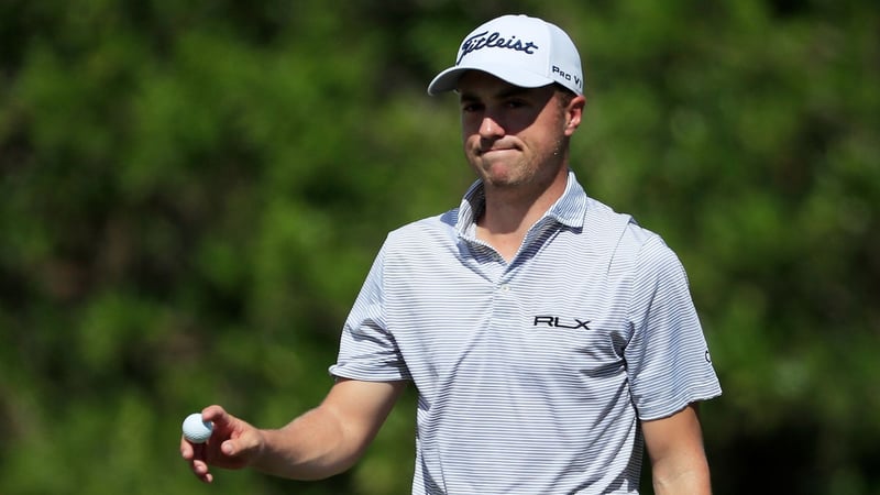 Justin Thomas spielt sich am Movingday auf der PGA Tour nach vorne. (Foto: Getty)