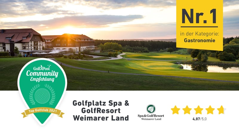 Golf Post Community Award 2021 – Gourmets aus Thüringen im Spa & GolfResort Weimarer Land