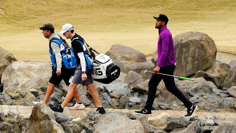 Tony Finau geht mit Titelchancen ins Turnierfinale. (Foto: Getty)