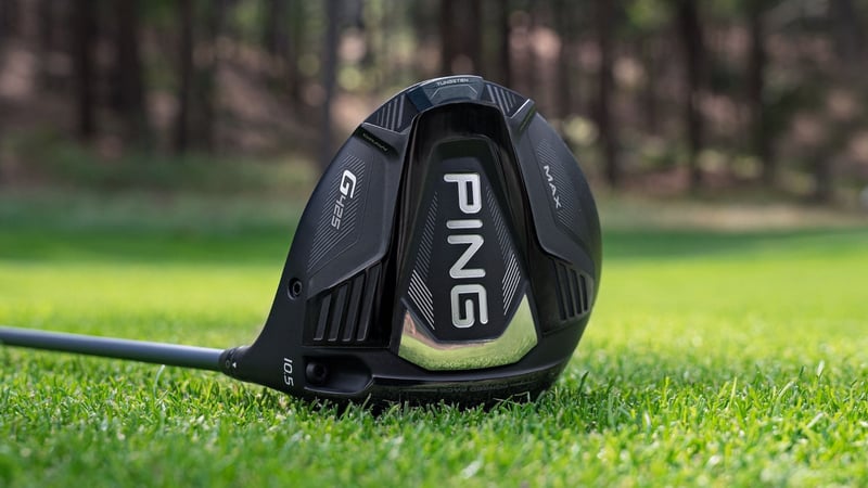 Die Aushängeschilder der Ping G425 Serie sind die Driver, die an Fehlerverzeihung kaum zu überbieten sind. (Foto: Twitter @PingTour)