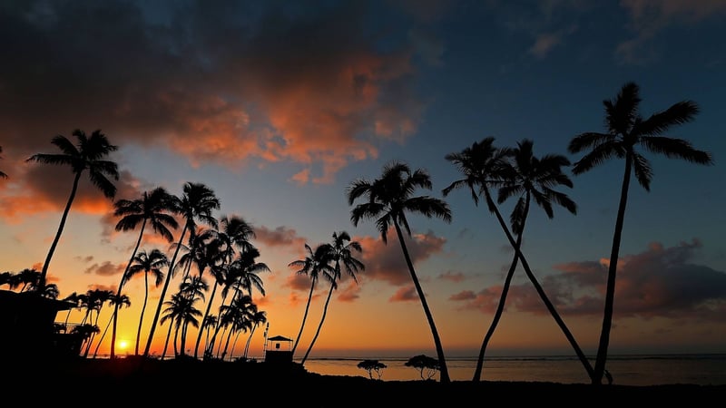 Die PGA Tour bleibt auf Hawaii. Der Ausblick vom Wai'alae Country Club lädt zum Träumen ein. (Foto: Getty)