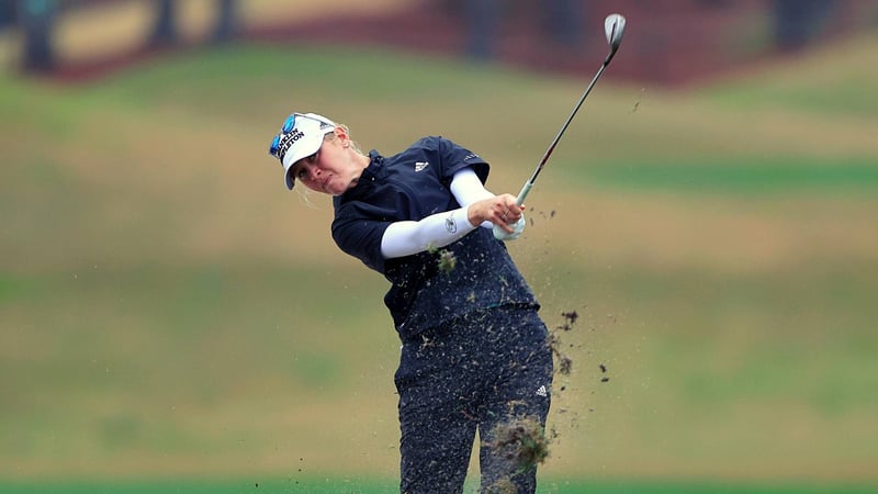 Jessica Korda gelingt nach einer wohl perfekten Back Nine eine 60er Runde. (Foto: Getty)