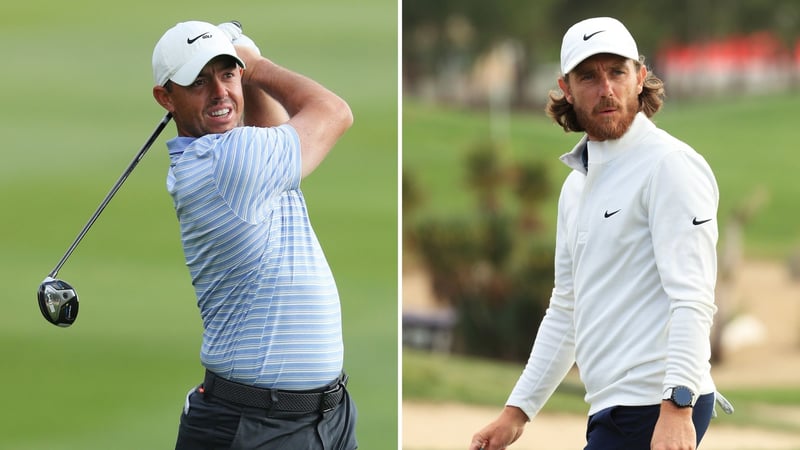 Rory McIlroy und Tommy Fleetwood sind mit neuen Schlägern unterwegs. (Foto: Getty)