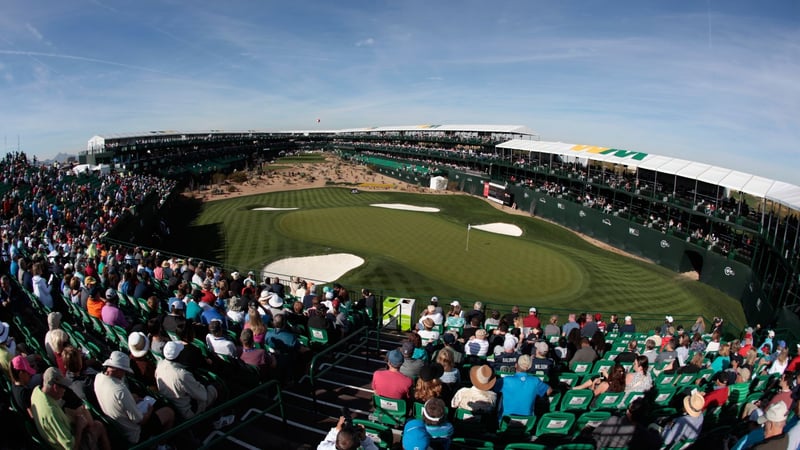 Ganz so voll wird es bei der Phoenix Open nicht. Jedoch planen die Veranstalter mit bis zu 5.000 Fans pro Tag. (Foto: getty)