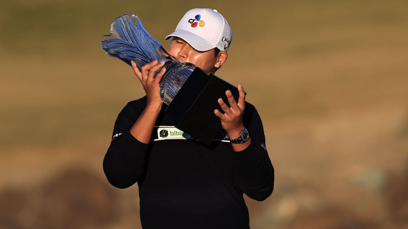 Si Woo Kim gewinnt bei der American Express seinen dritten Titel auf der PGA Tour. (Foto: Getty)
