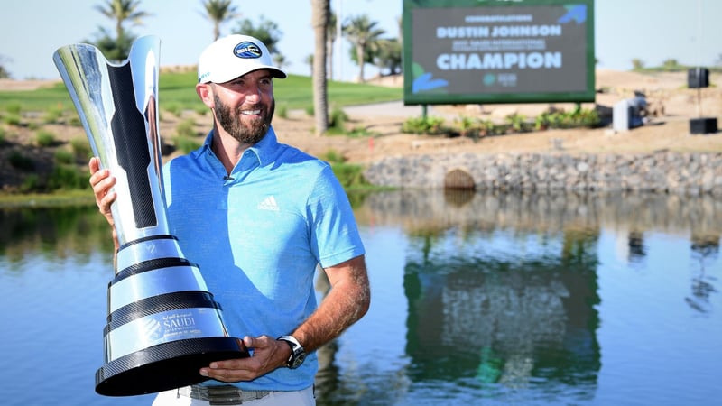 Dustin Johnson gewinnt das Saudi International. (Foto: Getty)