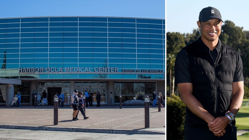 Zur Zeit befindet sich Tiger Woods in einem Krankenhaus in Los Angeles. (Foto: Getty)