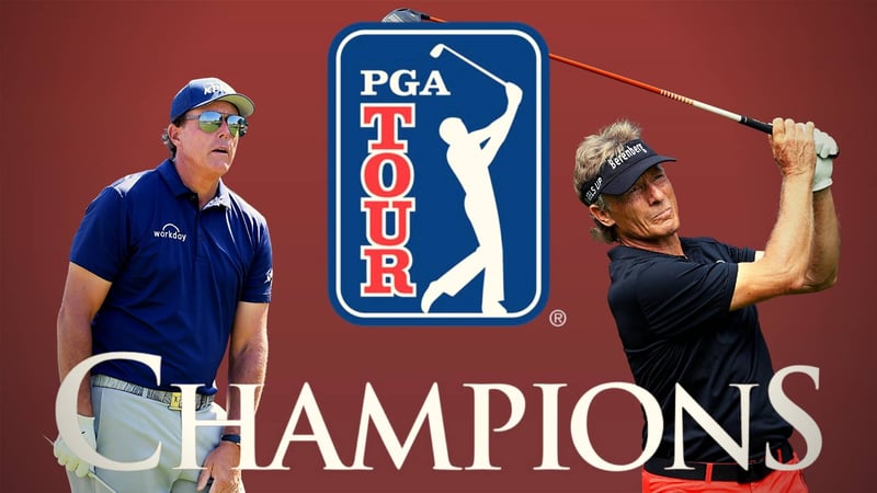 Bernhard Langer und Phil Mickelson starten in dieser Wochen auf der PGA Tour Champions. (Foto: Getty)