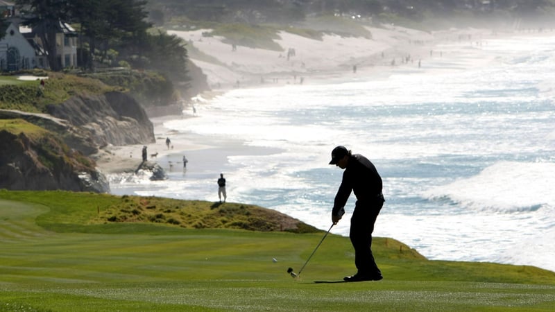 Phil Mickelson jagt Rekorde auf der PGA Tour beim AT&T Pro-Am. (Foto: Getty)