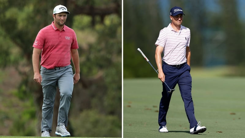 Jon Rahm (li.) und Justin Thomas. (Foto: Getty)