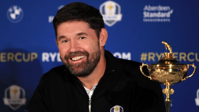 Padraig Harrington glaubt, dass Tiger Woods beim Ryder Cup aufblühen wird. (Foto: Getty)