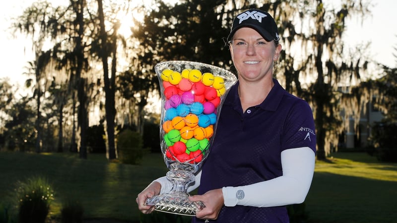 Austin Ernst siegt bei der Drive On Championship in Golden Ocala und sichert sich ihren dritten Titel auf der LPGA Tour. (Foto: Getty)