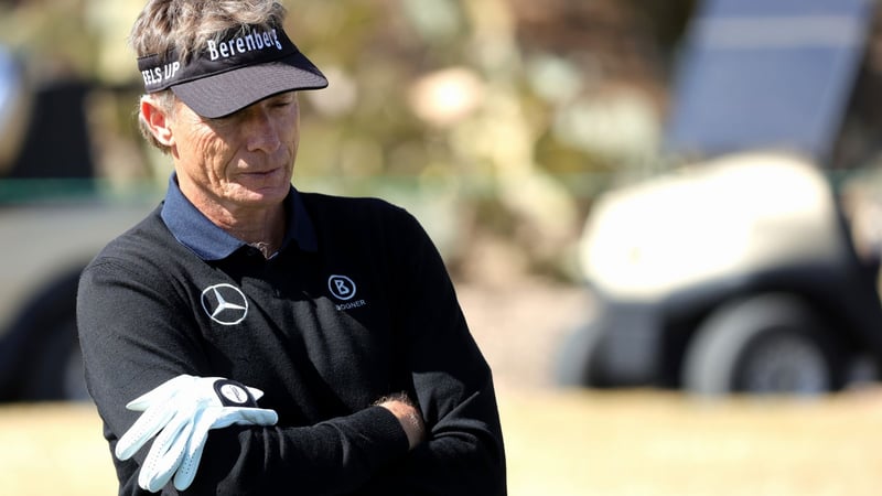 Bernhard Langer stiftet United Charity Golfhandschuhe dem guten Zweck (Foto: Getty)