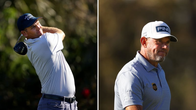 Hole-in-One für Todd und die Führung für Westwood. (Fotos: Getty)