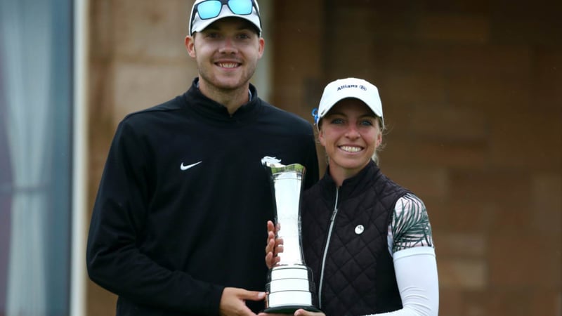 Max Mehles und Sophia Popov. (Foto: Getty)