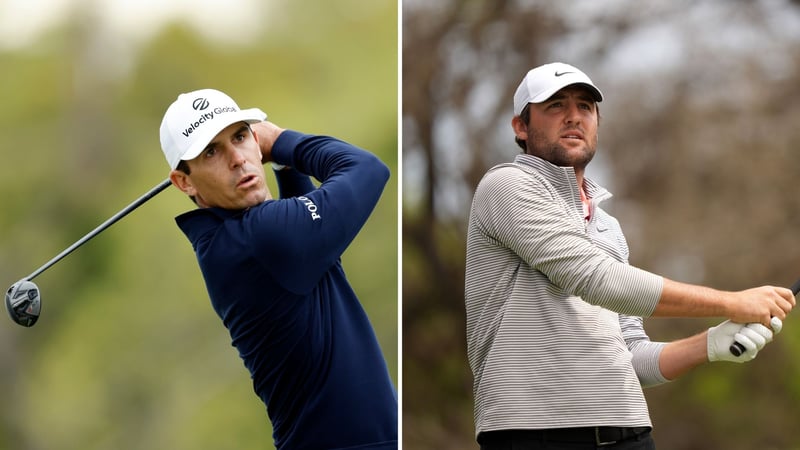 Billy Horschel und Scottie Scheffler setzen sich im Halbfinale durch und treffen am Abend im Endspiel aufeinander. (Foto: Getty)