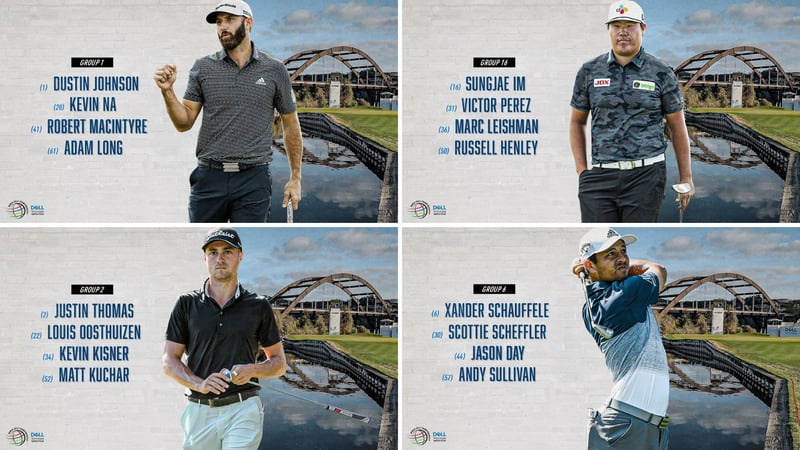 Einige Gruppen der World Golf Championships-Dell Technologies Match Play stehen bereits fest. (Foto: Twitter / @DellMatchPlay)