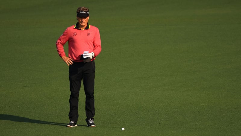 Bernhard Langer am ersten Tag des US Masters 2021. (Foto: Getty)