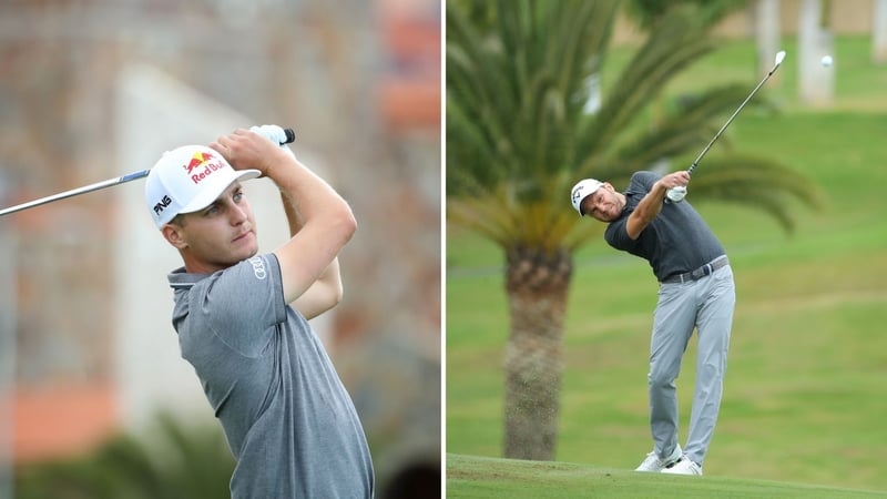 Matthias Schwab und Maximilian Kieffer liegen zur Halbzeit auf der European Tour in exzellenter Position. ( Foto: Getty)