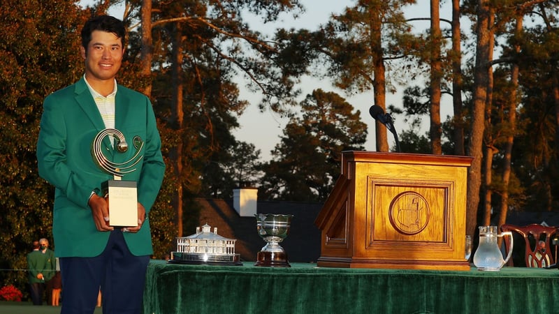 Grünes Jackett, Pokal und natürlich Preisgeld gibt es beim US Masters 2021. (Foto: Getty)